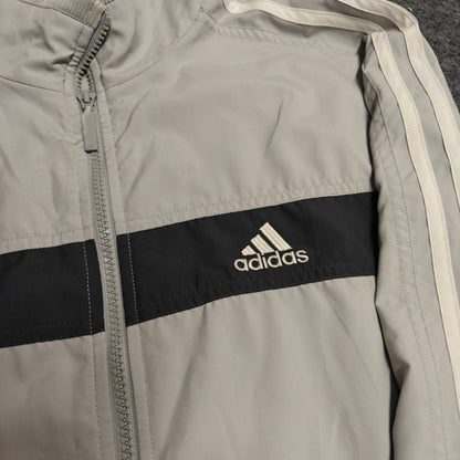 Adidas Classics Light Grey Track Jacket – L