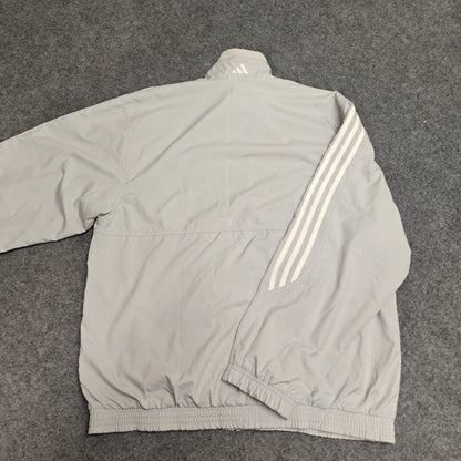 Adidas Classics Light Grey Track Jacket – L
